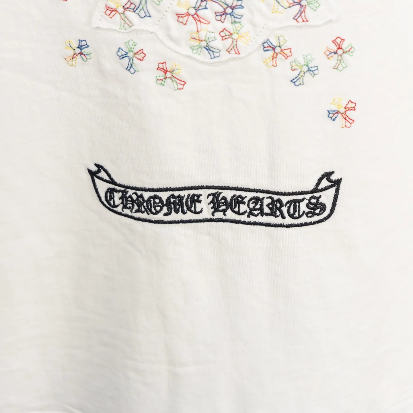 ：H 44 Chrome Hearts CH Black 2026 Authentic 0 Quality os 0 : Sizes: S M L XL